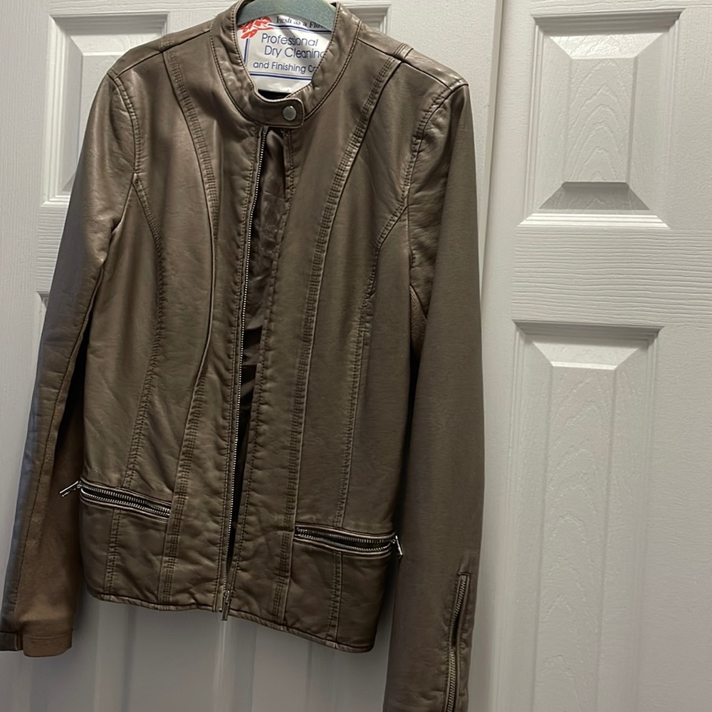 Women’s Faux Leather Jacket